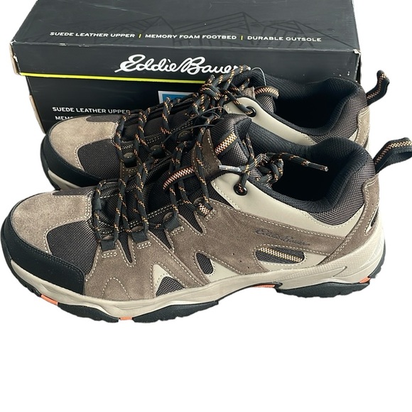Eddie Bauer - Men’s Leather Hiking Shoes - Picture 4 of 7